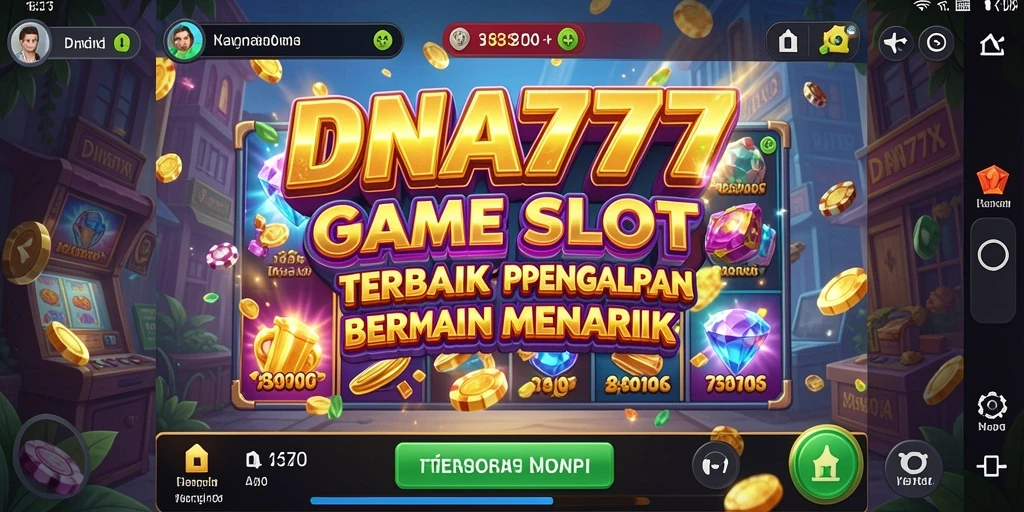 Tampilan gameplay menarik dari game slot DNA777.