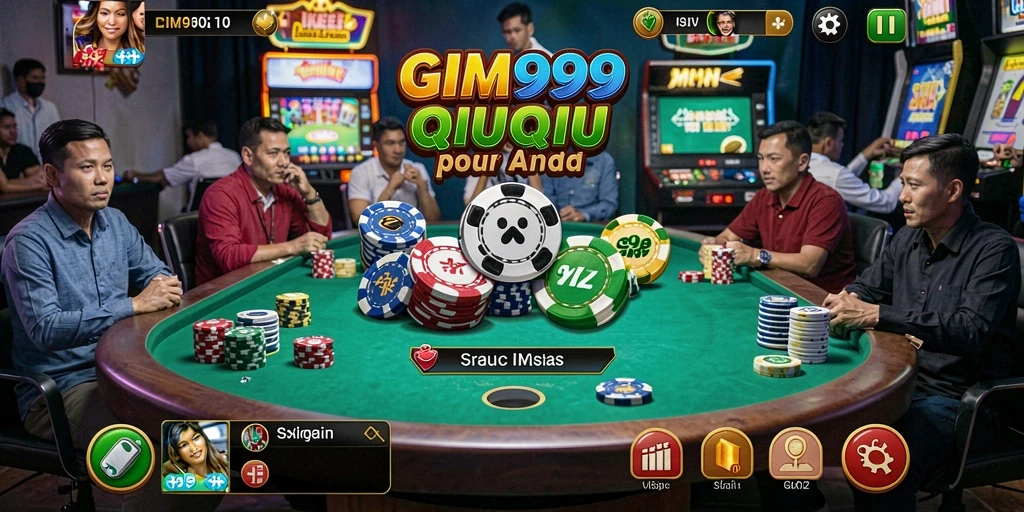 Screenshot menampilkan gameplay seru GIM999 dengan grafis menarik.
