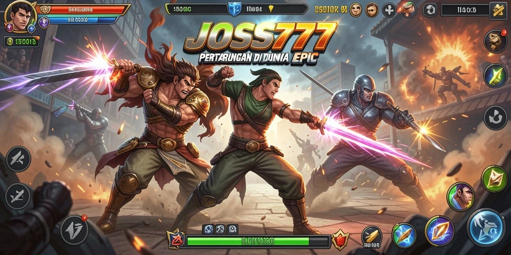 Tampilan menarik dari gameplay JOSS777 yang penuh aksi.