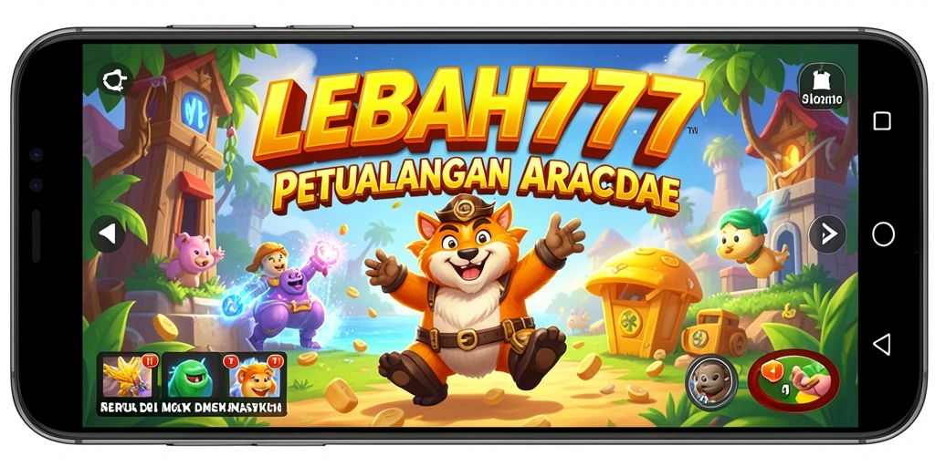Tampilan gameplay seru dari LEBAH777 dengan aksi arcade yang dinamis.