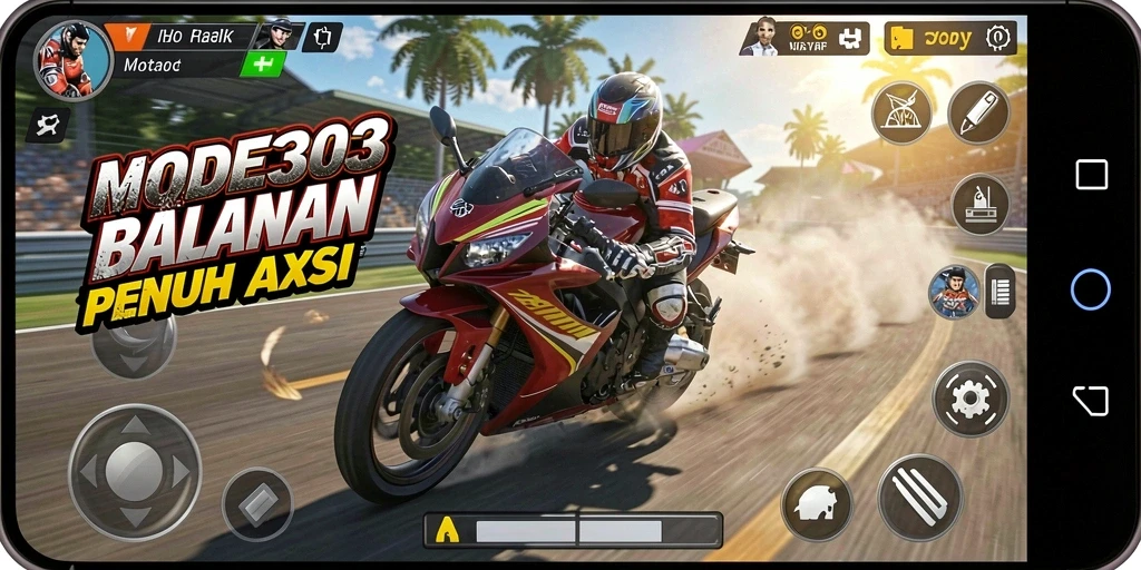 Gameplay seru dan grafis memukau di MODE303.