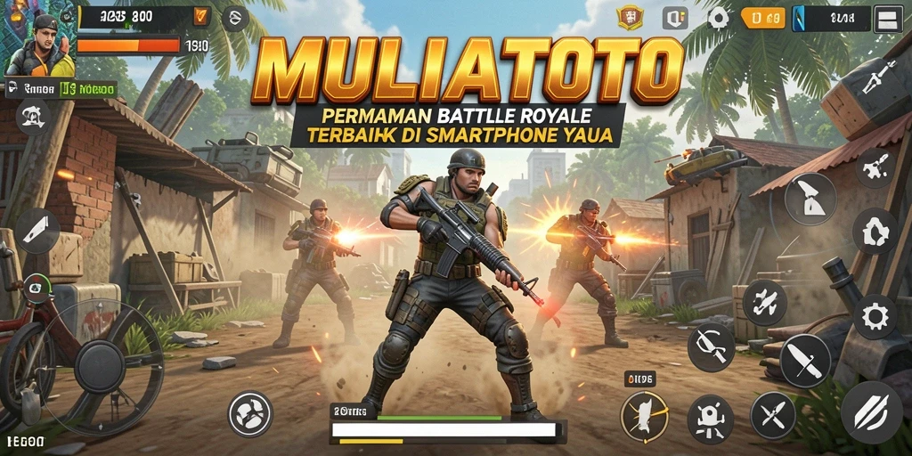 Screenshot gameplay <strong>MULIATOTO</strong> yang menunjukkan aksi pertempuran epik.