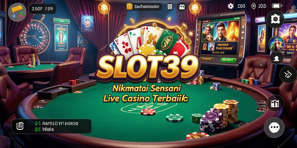 Tampilkan gameplay menarik dari SLOT39 di Live Casino.