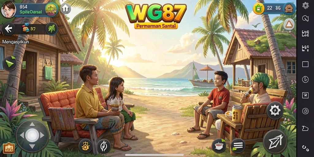Screenshot utama WG87 menampilkan gameplay Casual yang menyenangkan.